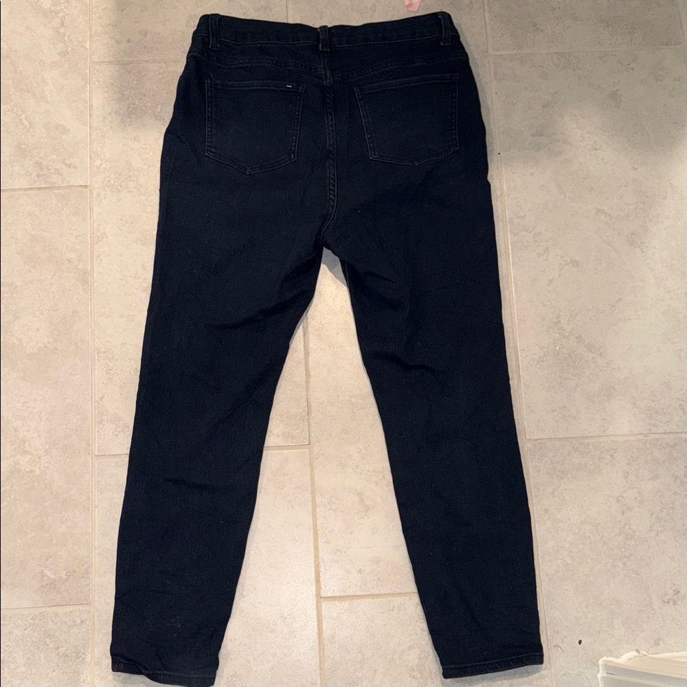 Silver Crush Dark Blue Denim Jeans - Picture 5 of 5